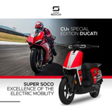 Moto Eléctrica Super Soco Cux Ducati Edición Limitada