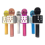 Micrófono Karaoke Bluetooth Portátil Parlante 