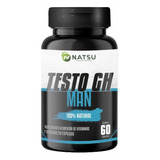 Suplemento Em Capsula Testo Gh Forte Promoçao Natsu Naturais