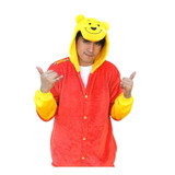 Kigurumi Winnie Pooh Oso Pijamas Mamelucos Adultos