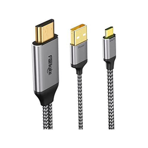 Cable Adaptador Hdmi Usb C 4k60hz De 6.6ft, Entrada De ...