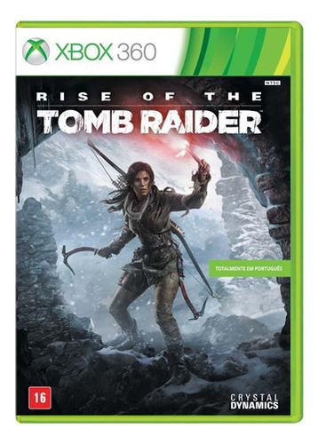 Jogo Rise Of The Tomb Raider Xbox 360 Português Midia Fisica