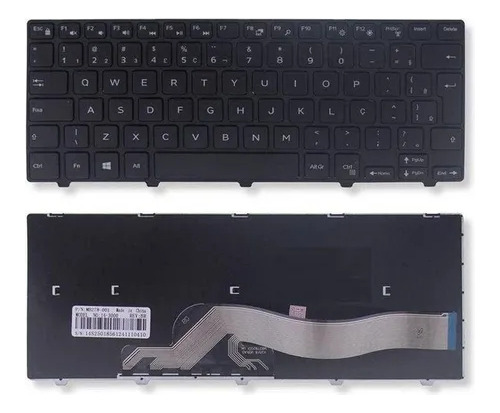 Teclado Notebook Dell Inspiron 14-5458-b37p 14 Série 5000