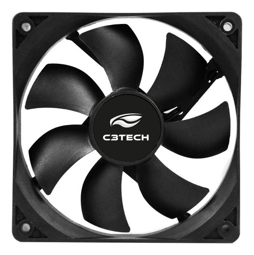 Cooler Fan C3tech Storm F7-100, 120mm, Preto, 1200 Rpm