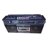 Grabadora Recargable Radio Am Fm Cassete Mp3 Usb Bt Qfx J230