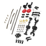 Kit De Ejes De Rueda Rc Crawler, Para Coche Wpl W170 Rc Con