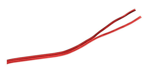 Cable Bipolar Paralelo Perfil 8 P/bafle 2 X 1mm Rojo-negro