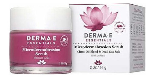 Derma E Exfoliante De Microdermoabrasión Con Sal Del Mar Mu