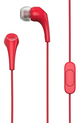 Auriculares In-ear Motorola Moto Earbuds 2s Rojo