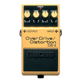 Pedal De Efecto Boss Overdrive/distortion Os-2, Rjd 