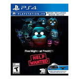 Ps4 Five Nights At Freddys Help Wanted / Fisico