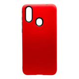 Funda Case Uso Rudo Con Cristal Diseño Red3 Para Zte V10