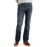 Jeans Levi's 505 Importado Azul Petróleo