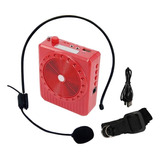 Megafono Amplificador Multi-funcion  Mp3 Usb Auricular Radio