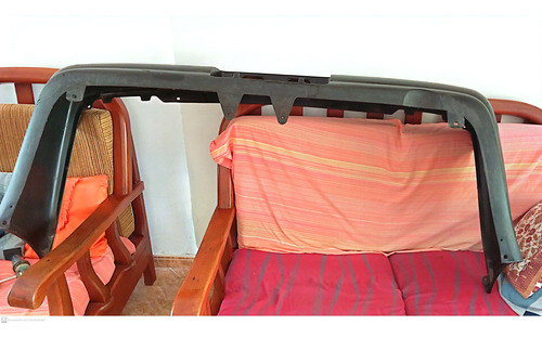 Parachoque Trasero Toyota Baby Camry Color Negro Foto 3