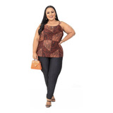 Plus Size Blusa Camisa Feminina Super Confortável Com Brilho