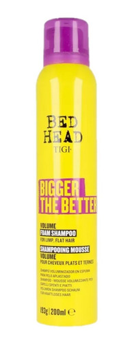 Tigi Bed Head Bigger The Better Shampoo Espuma X 200 Ml 
