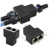 Adaptador Duplicador De Rede Rj45 Extensor De Rede Rj45 1x2