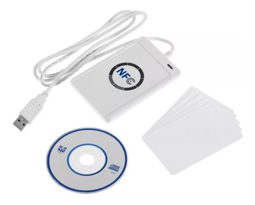 Lector Grabador Usb Smart Card Rfid Nfc Iso/iec18092 Acr122u