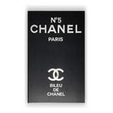 Livro Decorativo Falso Caixa Porta Objetos - Chanel