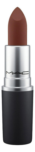 Labial Maquillaje Mac Powder Kiss Lipstick 3g Color Turn To The Left