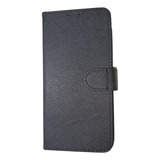 Funda Ejecutiva Librito Estuche Negro Para Samsung A52