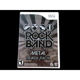 ¡¡¡ Rock Band Metal Track Pack Para Nintendo Wii !!!