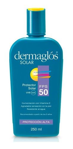 Dermaglos Solar Fps 50 Emulsion X 250gr