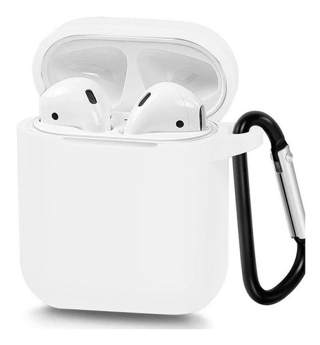 Case Capa Anti-impacto Silicone Compatível C/ AirPods 1 E 2