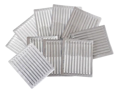 De Acero Inoxidable 200 Pcs Aguja De Acupuntura Desechable