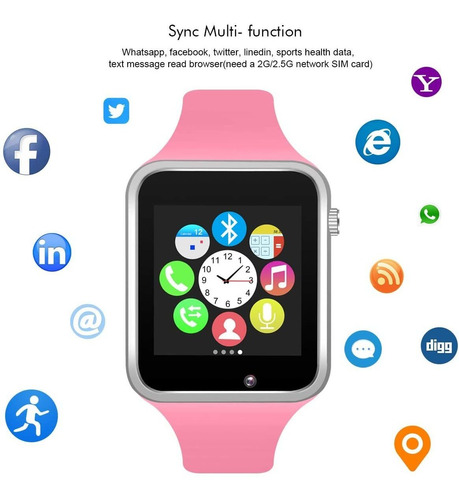 Reloj Inteligente A1 Bluetooth Gear Chip Reloj Smartwatch G