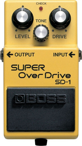 Pedal Boss Sd 1 Super Overdrive  Sd1 Para Guitarra
