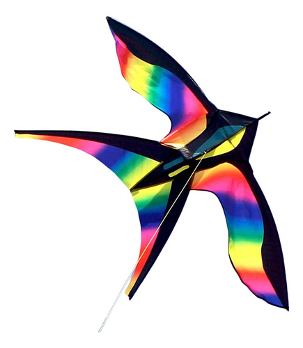 Vivid Bird Kite Swallow Kite Grande Para Viajes Familiares