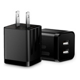 Loxdn - Cargador De Pared Usb De Doble Puerto Usb De Enchufe