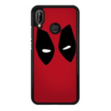 Funda Protector Para Huawei Deadpool Marvel Heroe Moda 05