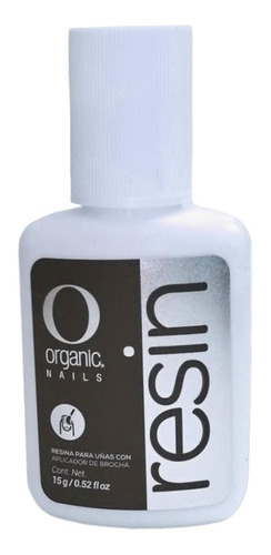 Pegamento O Resina Organic Nails  De 14g Tipo Brocha.