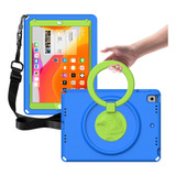 Funda Con Marco Azul Para iPad 5/7/6/8/9