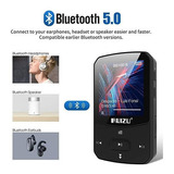 Ruizu X52 Reproductor De Música Inalámbrico Bluetooth Mp3 Mp