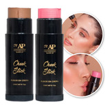 Kit Contorno En Barra E Iluminador Cremoso Cheek Stick Ap