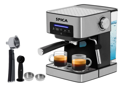 Cafetera Expresso Automatica Spica Sp-1740 Con Espumador