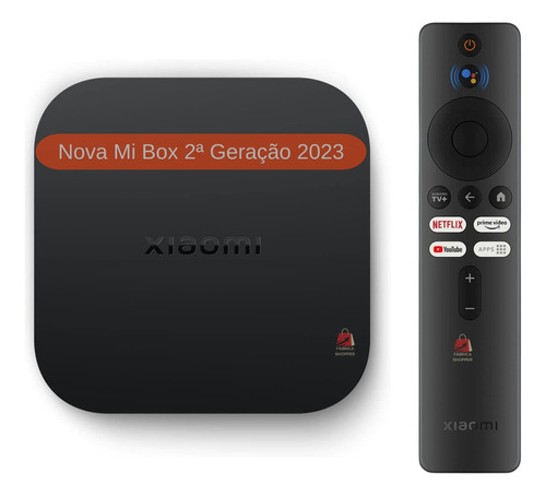 Tv Box S Mi Xiaomi Android Full Hd Versão Global Lacrado Nfe