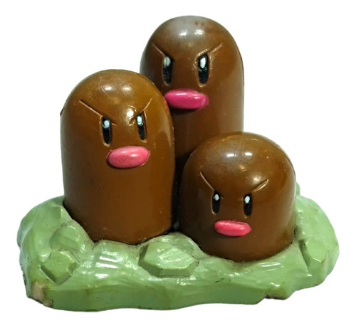 Figura Dugtrio Pokemon Tomy 90s