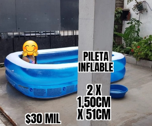 Pileta Inflable 2 Metros X 150