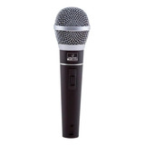 Microfone Profissional Dinâmico Para Karaoke Waldman P-5800 Cor Preto