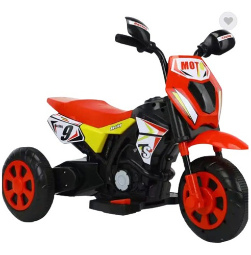 Moto Cross Bateria 6v Musica Luz Zaki Babymovil Babymovil