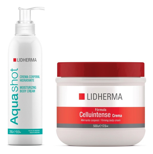 Celluintense + Aquashot Crema Corporal Hidratante Lidherma 