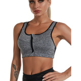 Top Deportivo Importado - Gris Ideal Para Training - Gym