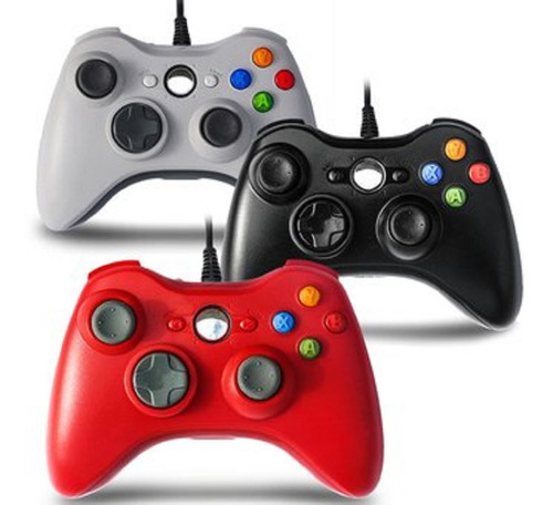10 Piezas Control Compatible Con Xbox 360 Alambrico  