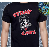 Stray Cats - Rockabilly - Rock - Punk - Polera- Cyco Records
