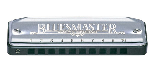 Gaita Suzuki Diatônica Bluesmaster Bb Si Bemol Mr250bb Case